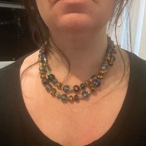 Ladies necklace. Beaded, new with tags. Beautiful and light reflecting see pics